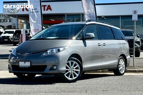 Grey 2014 Toyota Tarago Wagon Glx