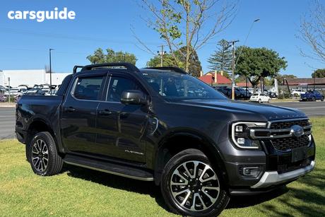 Grey 2024 Ford Ranger Double Cab Pick Up Platinum 3.0 (4X4)