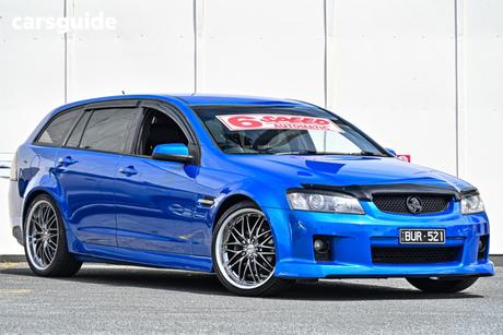 Blue 2010 Holden Commodore Sportswagon Sv6