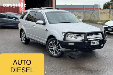 Silver 2011 Ford Territory Wagon Titanium (Rwd)