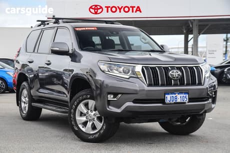 Grey 2020 Toyota Landcruiser Prado Wagon Gxl