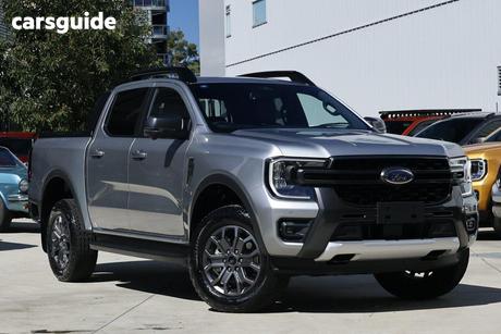 Silver 2025 Ford Ranger Double Cab Pick Up Wildtrak 3.0 (4X4)