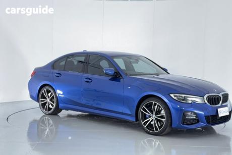 Blue 2021 BMW 330E Sedan M Sport Phev
