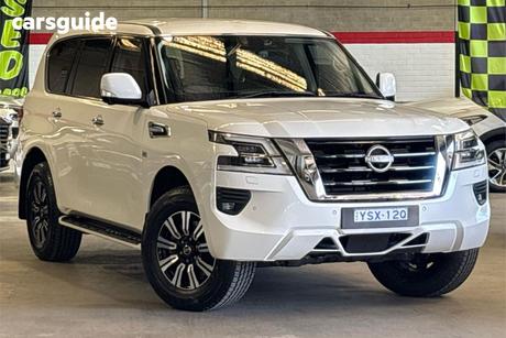 White 2022 Nissan Patrol Wagon Ti (4X4)