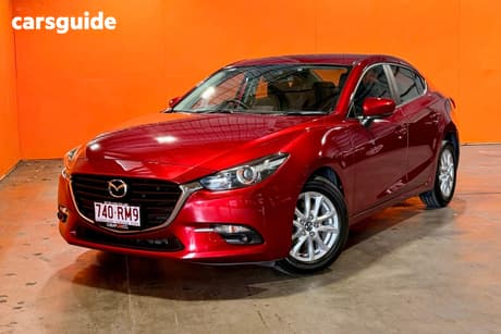 Red 2018 Mazda 3 Sedan Maxx Sport (5Yr)