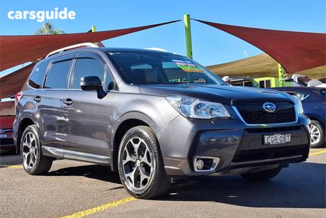 Grey 2013 Subaru Forester Wagon 2.0Xt Premium
