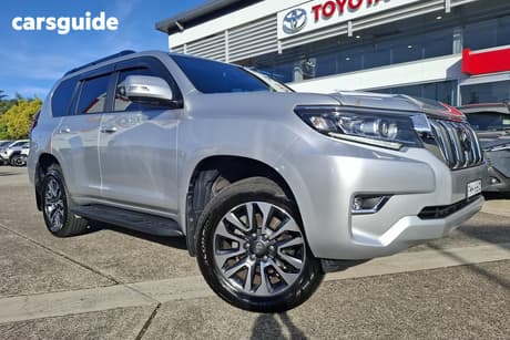 Silver 2022 Toyota Landcruiser Prado Wagon Gxl
