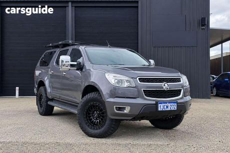 Grey 2012 Holden Colorado Crew Cab Pickup Ltz (4X4)