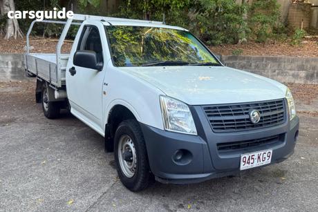 White 2008 Holden Rodeo Cab Chassis Dx