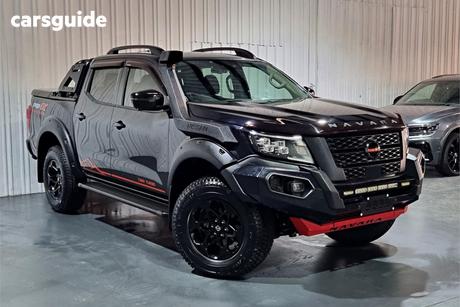 Black 2021 Nissan Navara Dual Cab Pick-up Pro-4X Warrior (4X4)