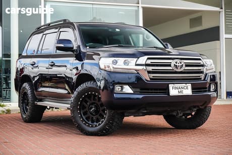 Blue 2018 Toyota Landcruiser Wagon Gxl (4X4)