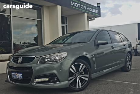 Grey 2015 Holden Commodore Sportswagon Sv6 Storm