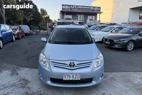 Blue 2011 Toyota Corolla Hatchback Ascent Sport