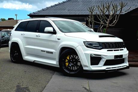 White 2018 Jeep Grand Cherokee Wagon Trackhawk (4X4)
