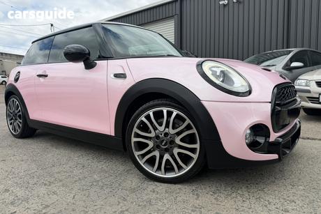 Pink 2017 Mini Cooper Hatchback S