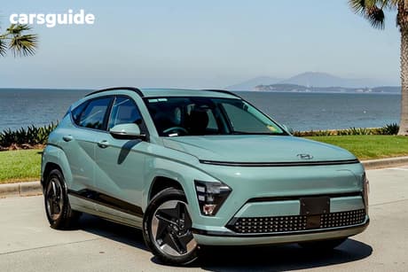 Green 2026 Hyundai Kona Wagon Electric Ext Range
