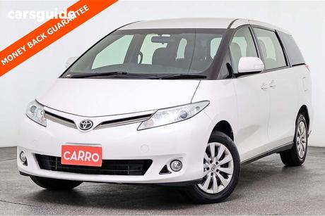 White 2017 Toyota Tarago Wagon Gli