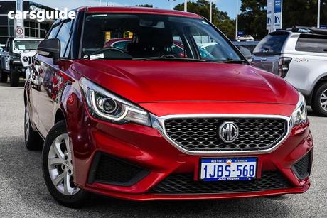 Red 2020 MG MG3 Hatchback Core