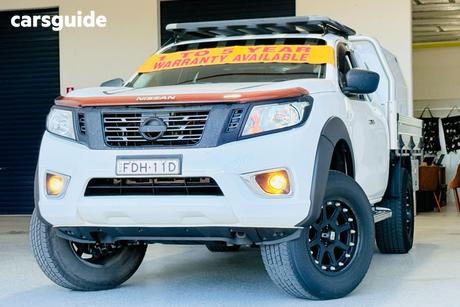 White 2017 Nissan Navara King Cab Chassis Rx (4X2)