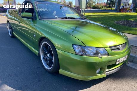 Green 2003 Holden UTE Ute Tray SS R