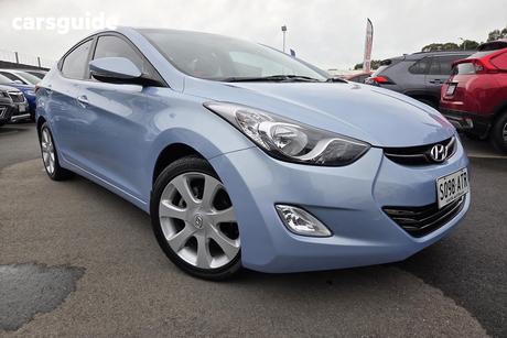 Blue 2011 Hyundai Elantra Sedan Premium