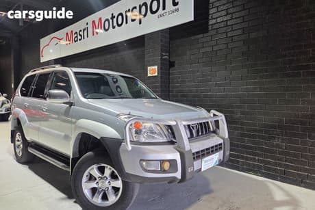 Silver 2004 Toyota Landcruiser Prado Wagon Grande (4X4)