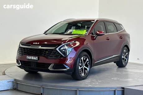 Red 2022 Kia Sportage Wagon Sx (Awd)