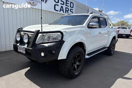 White 2017 Nissan Navara Dual Cab Utility St-X (4X4)