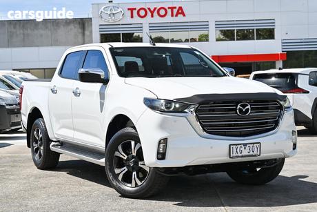 White 2022 Mazda BT-50 Dual Cab Pick-up Gt (4X4)