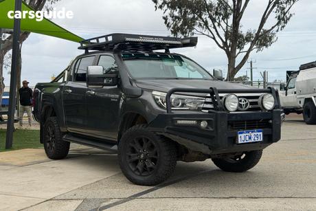 Grey 2016 Toyota Hilux Dual Cab Utility Sr5 (4X4)
