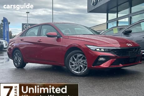 Red 2024 Hyundai I30 Sedan