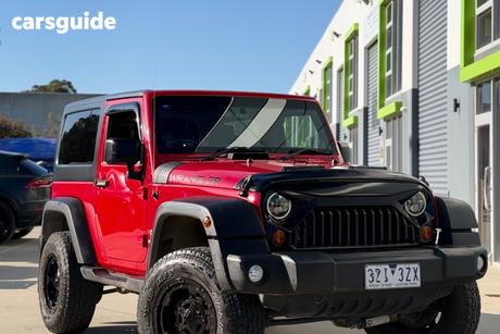 Red 2012 Jeep Wrangler SUV