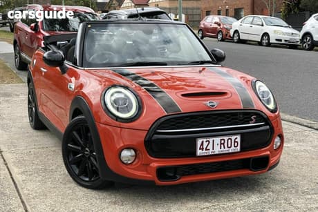 Orange 2018 Mini Convertible Convertible Cooper S