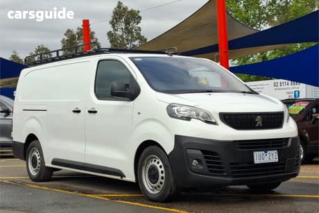 White 2022 Peugeot Expert Van Pro Long