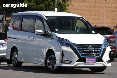 White 2021 Nissan Serena SUV E- POWER (HIGHWAY STAR)