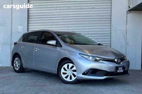 Silver 2016 Toyota Corolla Hatchback Ascent
