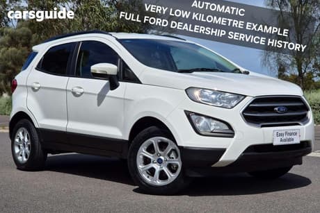 White 2018 Ford Ecosport Wagon Trend
