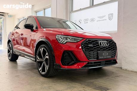 Red 2021 Audi Q3 Sportback 40 Tfsi Quattro S Line