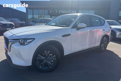 White 2025 Mazda CX-60 Wagon G25 Pure
