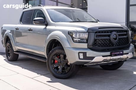 Grey 2026 GWM Cannon Alpha Dual Cab Utility Ultra Phev (4X4)