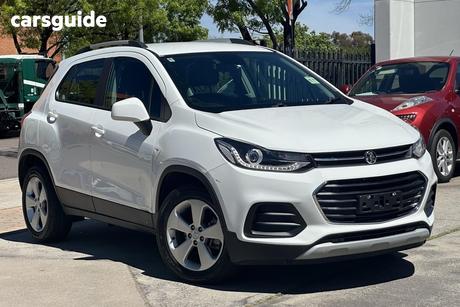 White 2018 Holden Trax Wagon Ls