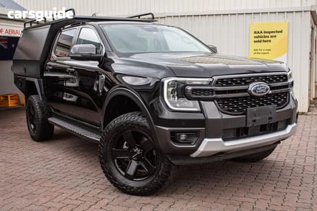 Black 2022 Ford Ranger Double Cab Pick Up Sport 2.0 (4X4)
