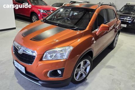 Orange 2015 Holden Trax Wagon Ltz