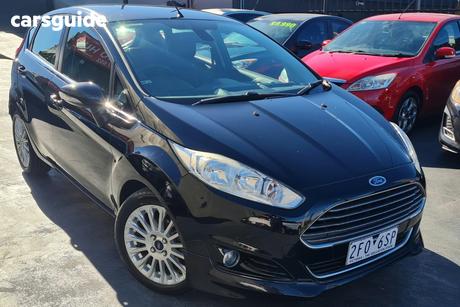 Black 2017 Ford Fiesta Hatchback Sport