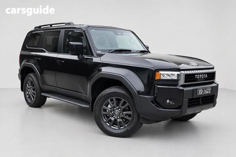 Black 2024 Toyota Landcruiser Prado Wagon Gxl