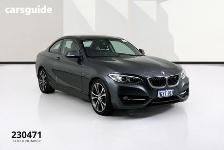 Grey 2015 BMW 228I Coupe Sport Line