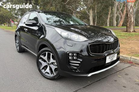 Red 2017 Kia Sportage SUV QL MY18