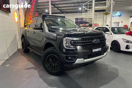 Black 2022 Ford Ranger Double Cab Pick Up Sport 3.0 (4X4)