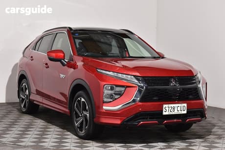 Red 2022 Mitsubishi Eclipse Cross Wagon Exceed Phev