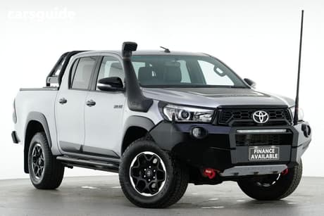 Silver 2018 Toyota Hilux Double Cab Pick Up Rugged X (4X4)